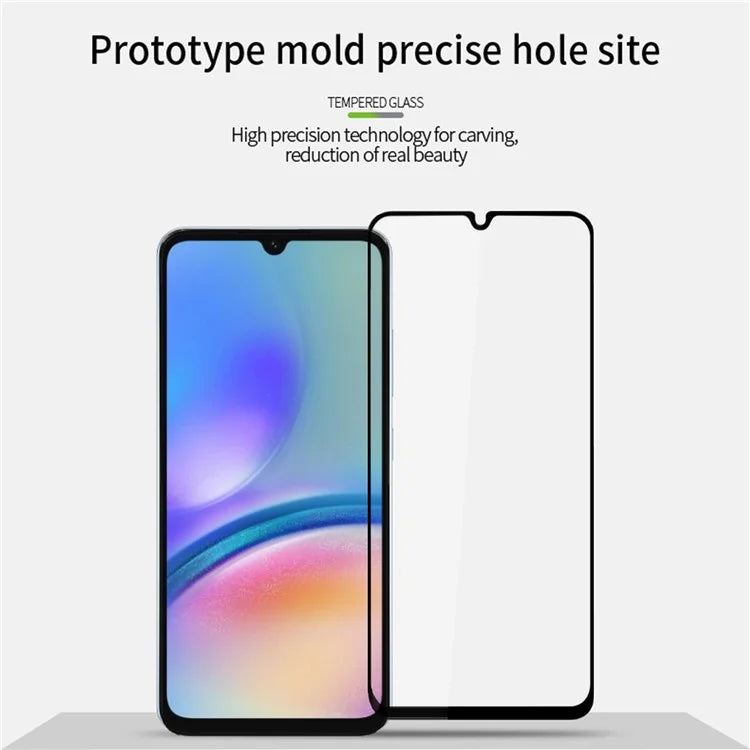 MOFI For Samsung Galaxy A05s 4G JK Tempered Glass Film Series-1 Clear High Aluminum-silicon Glass Screen Protector
