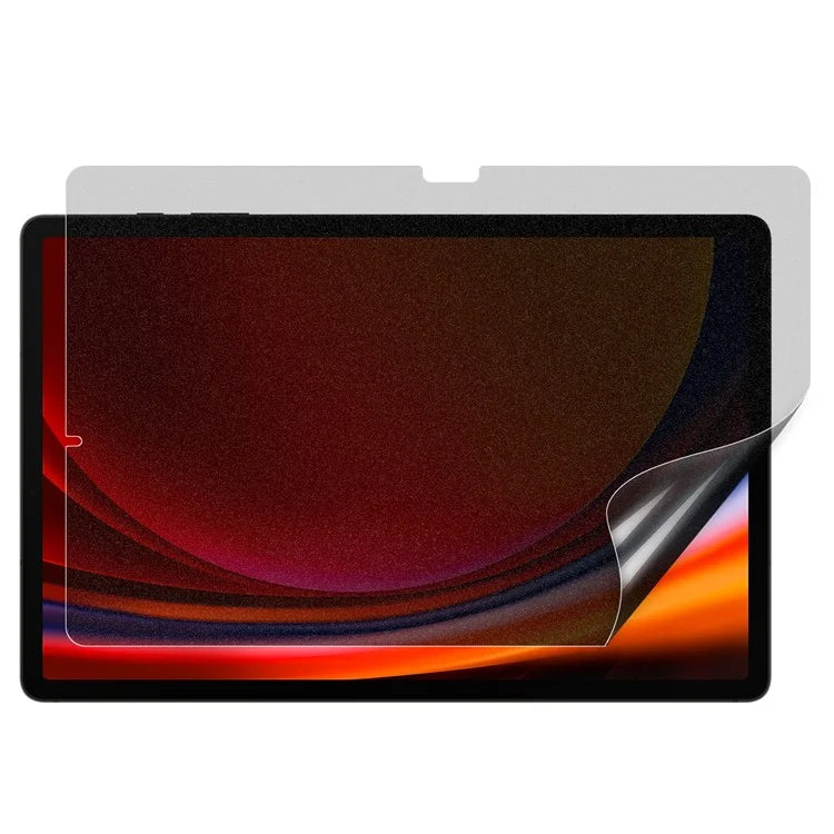 For Samsung Galaxy Tab S9+ / S8+ / S7+ / S7 FE Soft PET Film Full Glue Matte Anti-spy Screen Protector