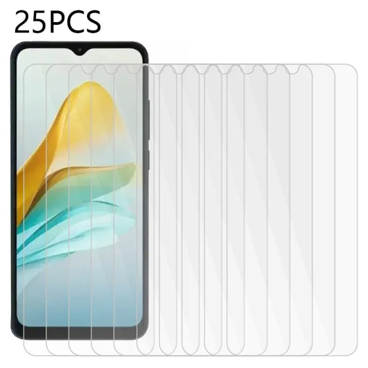 25Pcs for ZTE Blade A53 Pro Screen Protector High Definition Phone Tempered Glass Film