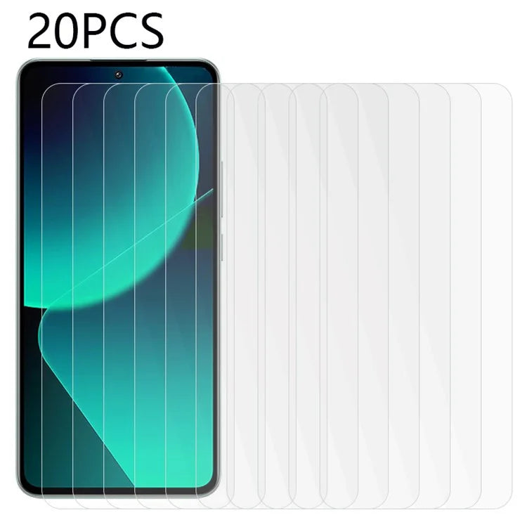 20PCS For Xiaomi 13T / 13T Pro / Redmi K60 Ultra Phone Screen Protector 2.5D 0.3mm Tempered Glass HD Clear Film