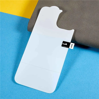For iPhone 15 Phone Back Protector Hydrogel TPU + PET Full Cover Film