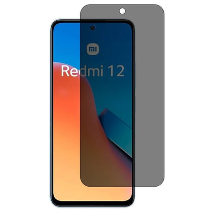 For Xiaomi Redmi 12 4G / 5G (Global) / Poco M6 Pro 5G Screen Protector Anti-Peep Full Cover Tempered Glass Film