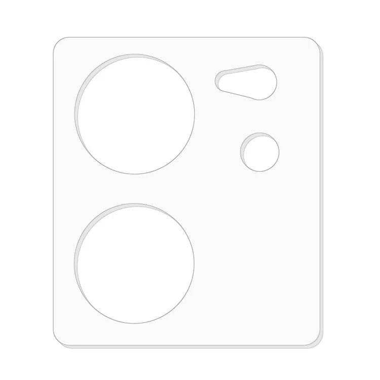 For Xiaomi 13T / 13T Pro Corning Gorilla Glass Camera Lens Protector 3D Arc Edge Lens Film