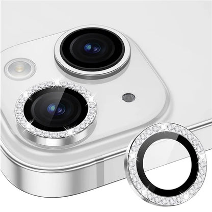 ENKAY HAT PRINCE 1 Set For iPhone 13 / 13 mini Rear Lens Protector Tempered Glass+Aluminum Alloy Camera Lens Film
