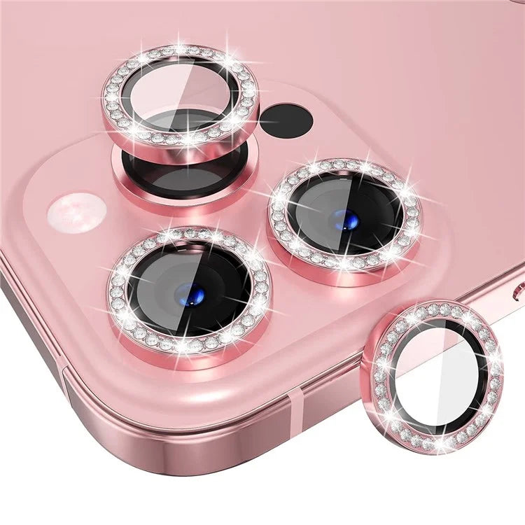 ENKAY HAT PRINCE 1 Set For iPhone 14 Pro / 14 Pro Max Camera Lens Protector Tempered Glass+Aluminum Alloy Lens Film