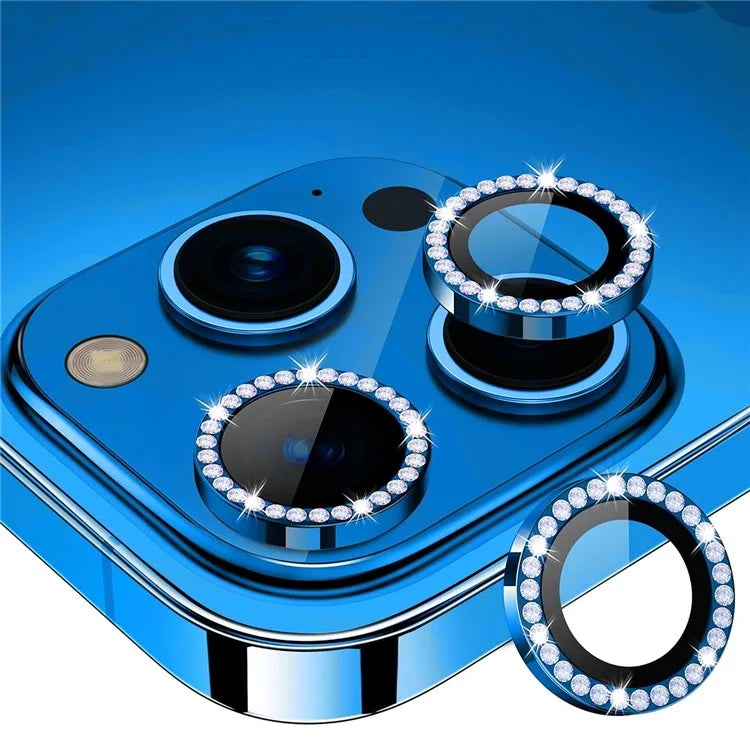 ENKAY HAT PRINCE 1 Set For iPhone 14 Pro / 14 Pro Max Camera Lens Protector Tempered Glass+Aluminum Alloy Lens Film
