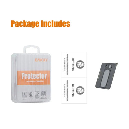 ENKAY HAT PRINCE for Google Pixel 8 Pro Camera Lens Film Full Cover Anti-fingerprint Lens Protector