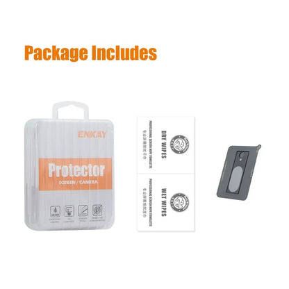 ENKAY HAT PRINCE for Google Pixel 8 Camera Lens Film Tempered Glass Ultra Clear Anti-scratch Lens Protector