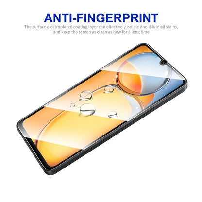 ENKAY HAT PRINCE 5Pcs for Xiaomi Redmi 13C 4G / Poco C65 4G Silk Printing Full Glue Film 0.26mm 9H 2.5D Full Screen Protector
