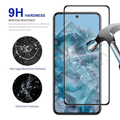 ENKAY HAT PRINCE 5Pcs for Google Pixel 8 Pro Full Glue Screen Protector High Aluminium-silicon Glass Film