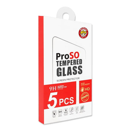 ENKAY HAT PRINCE 5Pcs 0.26mm 2.5D Clear Film for Google Pixel 8 Pro High Aluminium-silicon Glass Screen Protector