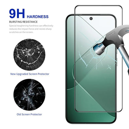 ENKAY HAT PRINCE 2Pcs for Xiaomi 14 Silk Printing Screen Protector High Aluminium-silicon Glass Film