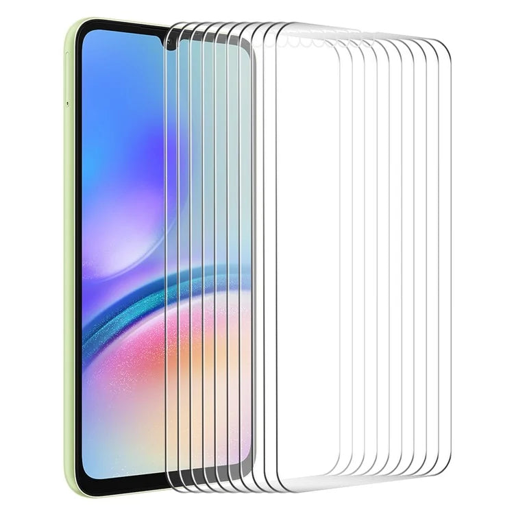 ENKAY HAT PRINCE 10Pcs Clear Screen Film for Samsung Galaxy A05s 4G High Aluminium-silicon Glass 0.26mm 9H 2.5D Screen Protector