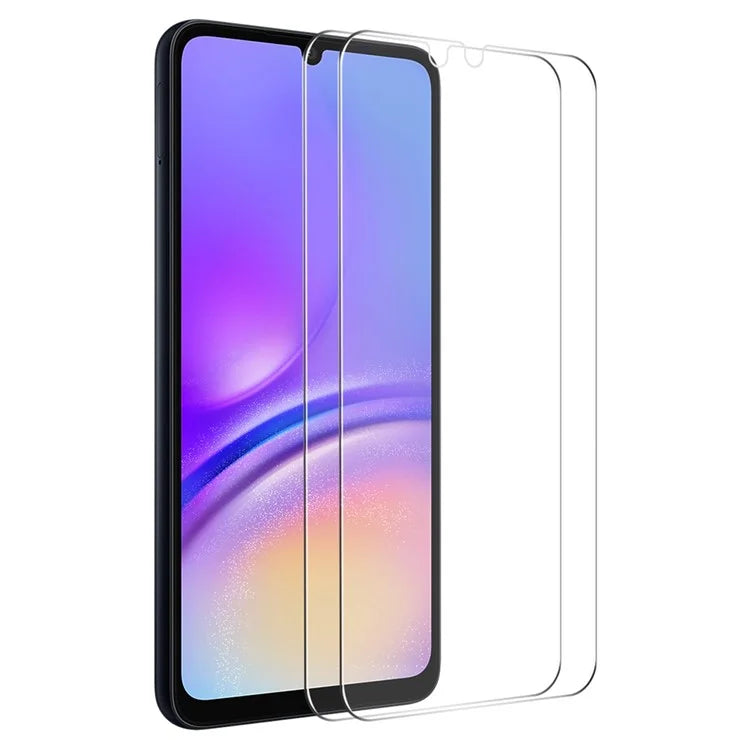 ENKAY HAT PRINCE 2Pcs for Samsung Galaxy A05 4G High Aluminium-silicon Glass Film 0.26mm 2.5D Clear Screen Protector