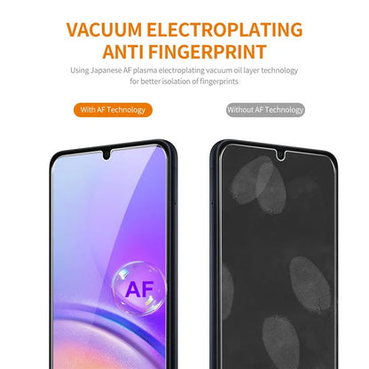 ENKAY HAT PRINCE 2Pcs for Samsung Galaxy A05 4G High Aluminium-silicon Glass Film 0.26mm 2.5D Clear Screen Protector