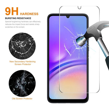 ENKAY HAT PRINCE For Samsung Galaxy A05 4G Screen Protector High Aluminium-silicon Glass 0.26mm 9H 2.5D Screen Film