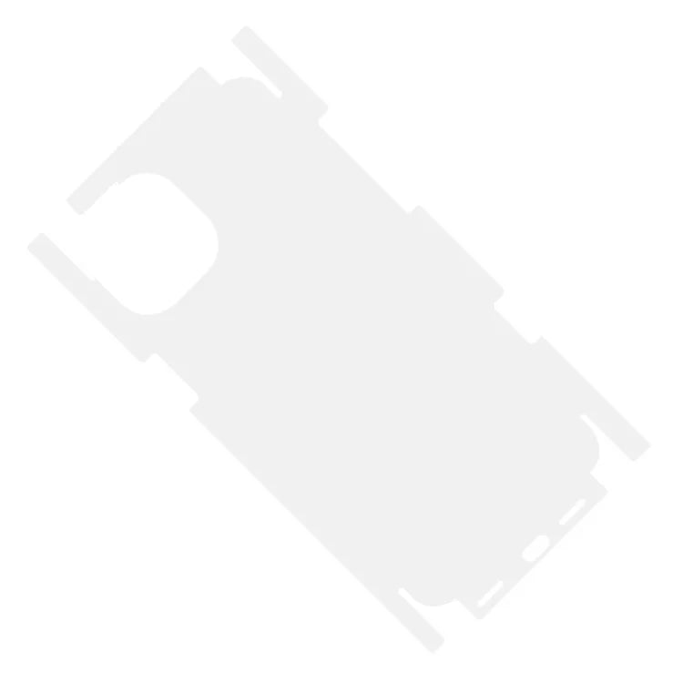 RURIHAI For iPhone 15 Pro Max Clear Back Screen Protector Ultra-Thin 0.1mm Full AB Glue PET Film