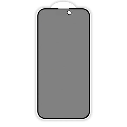 RURIHAI For iPhone 15 Pro Max Screen Protector Anti-Spy 0.26mm 2.5D High Aluminum-silicon Glass Phone Screen Film