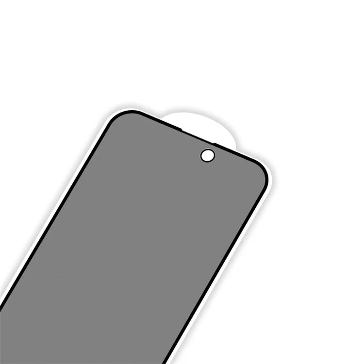 RURIHAI For iPhone 15 Pro Max Screen Protector Anti-Spy 0.26mm 2.5D High Aluminum-silicon Glass Phone Screen Film