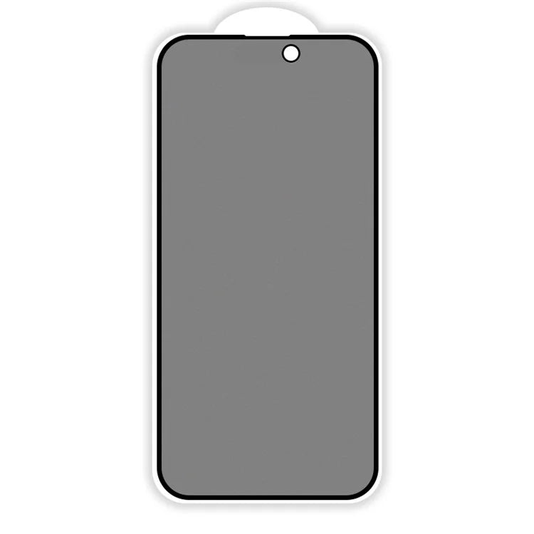 RURIHAI For iPhone 15 Pro Screen Film AG Matte High Aluminum-silicone Glass Anti-spy Screen Protector