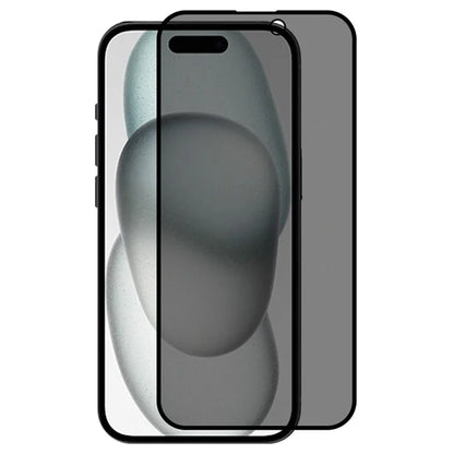 RURIHAI For iPhone 15 Plus Screen Protector Anti-spy AG Matte Anti-explosion High Aluminum-silicone Glass Protective Film