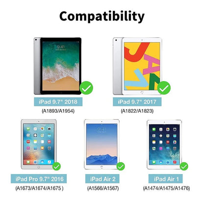 ENKAY HAT PRINCE For iPad 9.7-inch (2017) / (2018) / Pro 9.7 inch (2016) / iPad Air (2013) / Air 2 Anti-Spy Screen Protector 0.33mm Tempered Glass Film