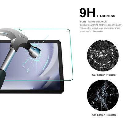 ENKAY HAT PRINCE For Samsung Galaxy Tab A9+ 9H 2.5D Tablet Screen Protector Scratch-resistant 0.33mm High Aluminium-silicon Glass Film