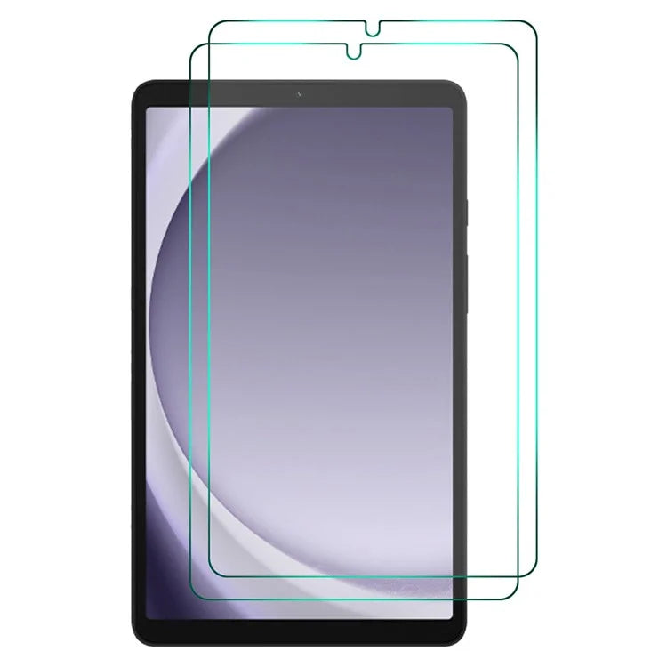 ENKAY HAT PRINCE 2Pcs For Samsung Galaxy Tab A9 Tablet Screen Film Ultra Thin 0.33mm 9H 2.5D High Aluminium-silicon Glass Screen Protector
