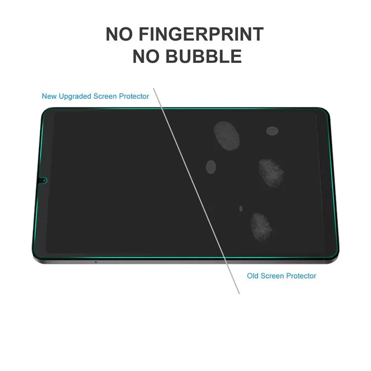 ENKAY HAT PRINCE 2Pcs For Samsung Galaxy Tab A9 Tablet Screen Film Ultra Thin 0.33mm 9H 2.5D High Aluminium-silicon Glass Screen Protector