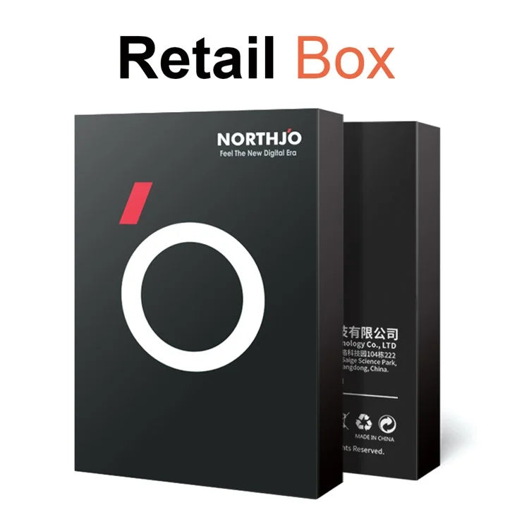 NORTHJO 1 Set For iPhone 15 Pro / 15 Pro Max Camera Lens Film CD Vein Metal Ring + Tempered Glass Lens Film
