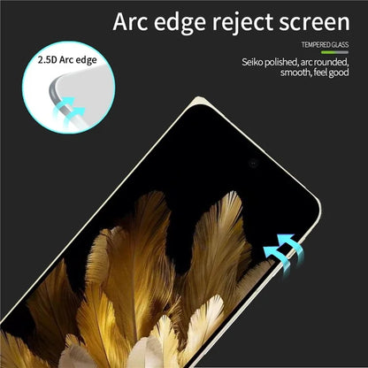 PINWUYO JK Tempered Glass Film Series-2 for Oppo Find N3 5G Full Glue High Aluminum-silicon Glass Screen Protector