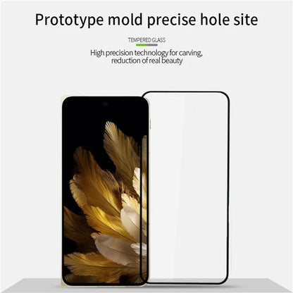 PINWUYO JK Tempered Glass Film Series-2 for Oppo Find N3 5G Full Glue High Aluminum-silicon Glass Screen Protector