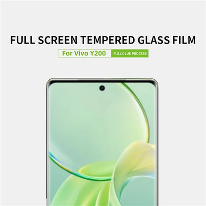 PINWUYO JK Tempered Glass Film Series-2 for vivo Y200 (India) 5G Clear High Aluminum-silicon Glass Screen Film Guard