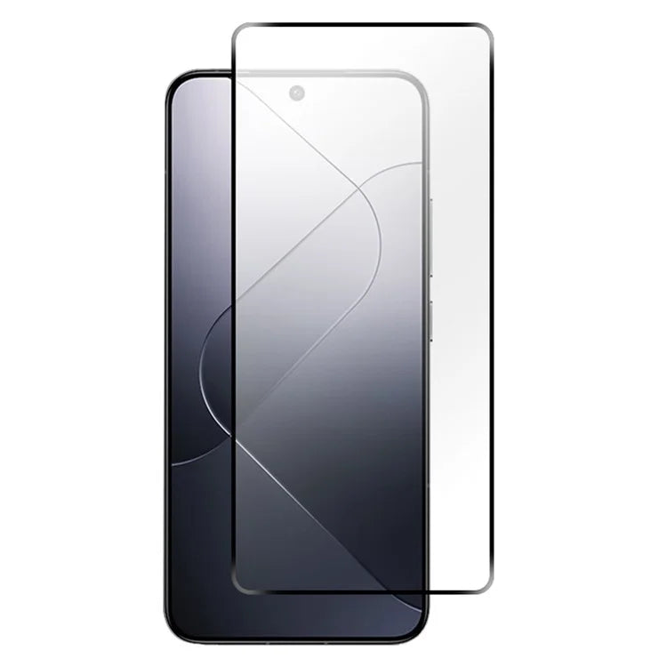 RURIHAI For Xiaomi 14 Screen Protector Anti-scratch High Aluminum-silicon Glass 2.5D Clear Screen Film