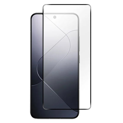 RURIHAI 10Pcs For Xiaomi 14 Screen Protector 2.5D 0.26mm 9H Full Glue High Aluminum-silicon Glass Film