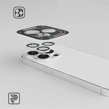 JTLEGEND TITANGUARD For iPhone 15 Pro / 15 Pro Max Camera Lens Protector Tempered Glass Film