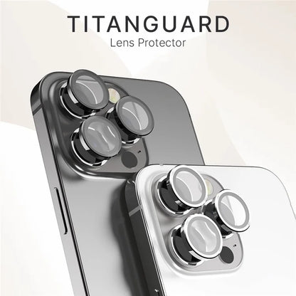 JTLEGEND TITANGUARD For iPhone 15 Pro / 15 Pro Max Camera Lens Protector Tempered Glass Film