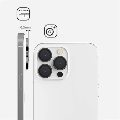 JTLEGEND TITANGUARD For iPhone 15 Pro / 15 Pro Max Camera Lens Protector Tempered Glass Film