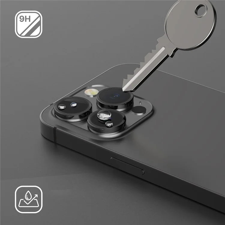 JTLEGEND TITANGUARD For iPhone 15 Pro / 15 Pro Max Camera Lens Protector Tempered Glass Film