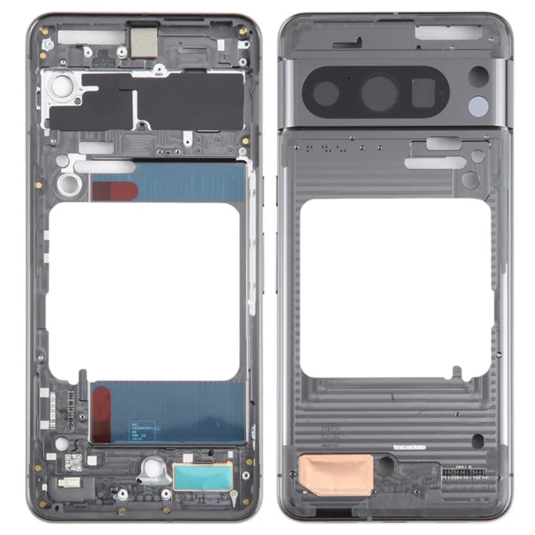 For Google Pixel 8 Pro GC3VE G1MNW OEM Middle Plate Frame Spare Part (without Logo)