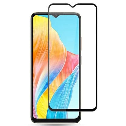 MOCOLO For Oppo A38 4G Screen Protector Full Coverage Silk Printing Tempered Glass Film