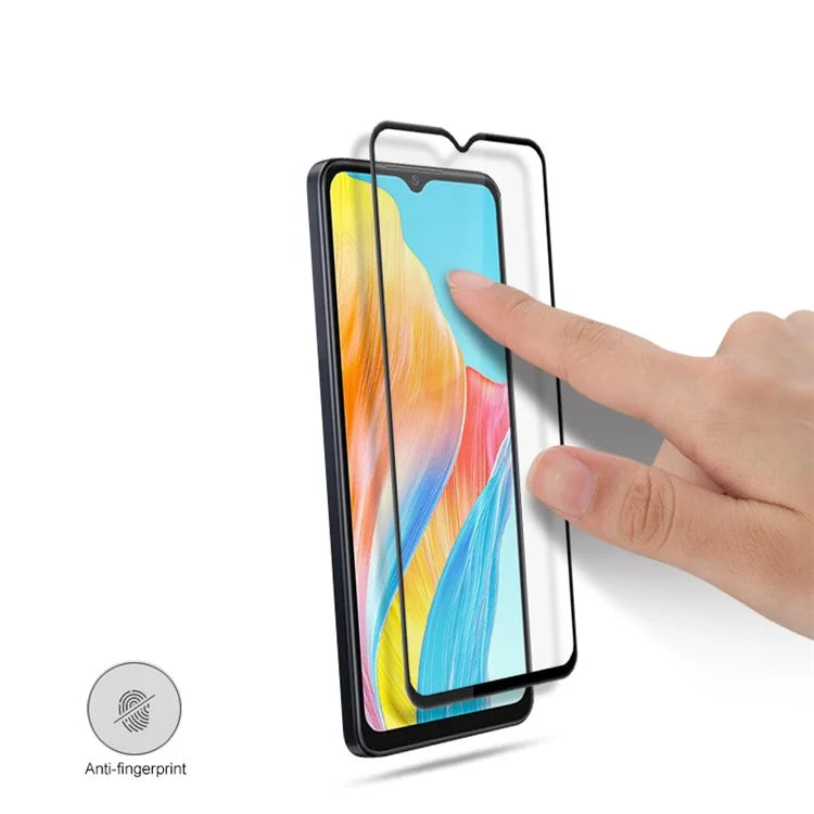 MOCOLO For Oppo A38 4G Screen Protector Full Coverage Silk Printing Tempered Glass Film