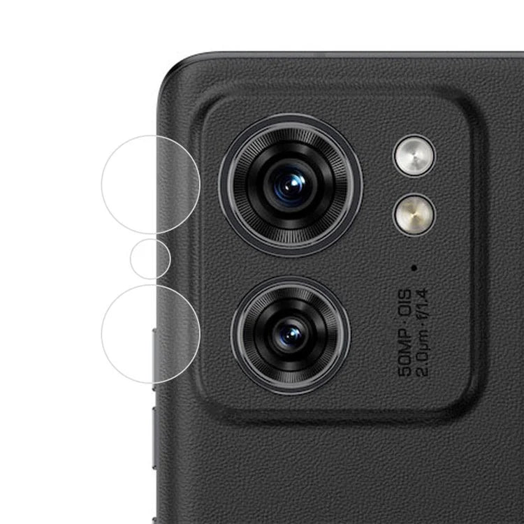 For Motorola Edge (2023) 5G Soda-lime Glass Camera Lens Film High Definition Rear Lens Protector