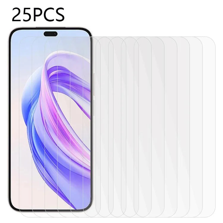 25Pcs for Honor X50i+ 5G Tempered Glass Film Anti-scratch HD Transparency Screen Protector