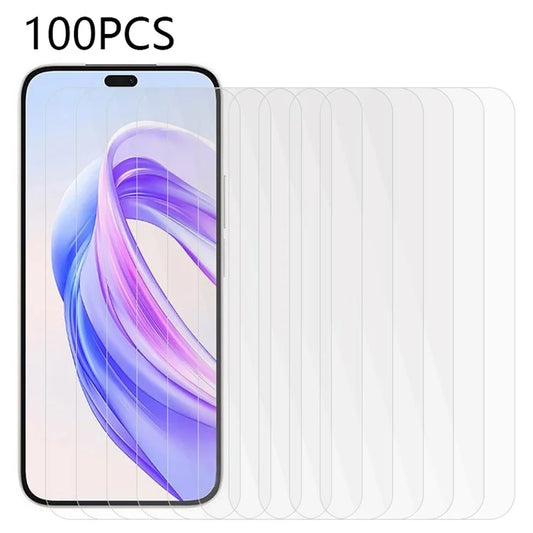 100Pcs for Honor X50i+ 5G Screen Protector Anti-dust Full Glue Tempered Glass Film
