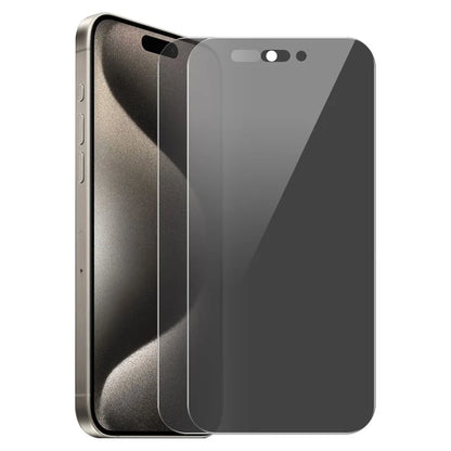 ENKAY HAT PRINCE 2Pcs For iPhone 15 Pro Max Anti-Spy Privacy Protection Film Anti-explosion Screen Protector