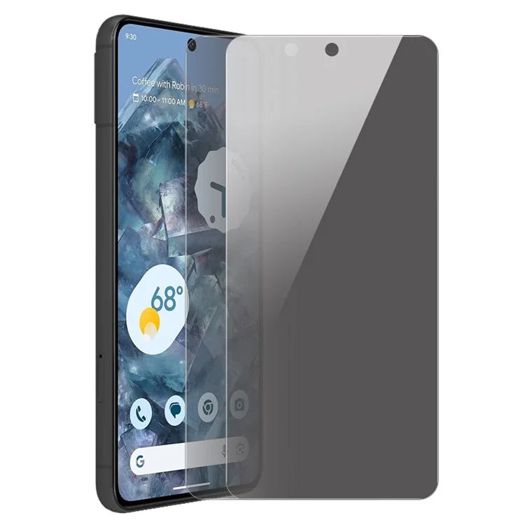 ENKAY HAT PRINCE 2Pcs For Google Pixel 8 Pro Anti-Spy High Aluminium-silicon Glass Film Anti-Glare Screen Protector