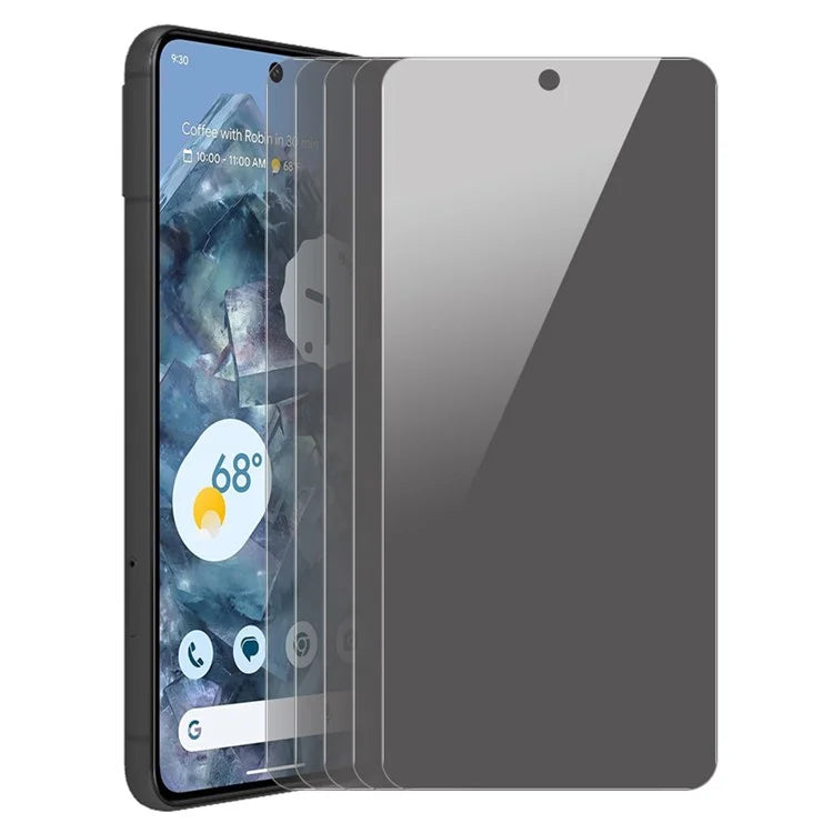 ENKAY HAT PRINCE 5Pcs For Google Pixel 8 Pro Full Screen Protector 28-Degree Anti-Peep Screen Film