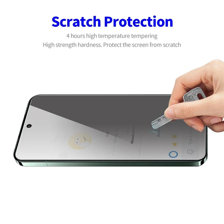 ENKAY HAT PRINCE For Xiaomi 13T / 13T Pro / Redmi K60 Ultra Anti-Spy Full Screen Protector Fingerprint-Free Full Glue Film