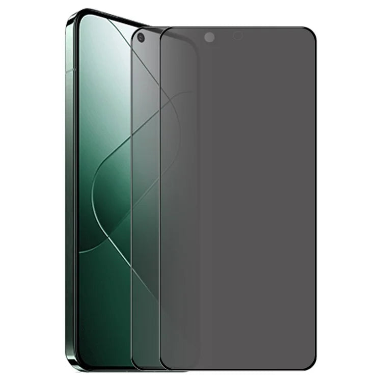 ENKAY HAT PRINCE 2Pcs for Xiaomi 14 Screen Protector 28-degree Anti-Spy Tempered Glass Film